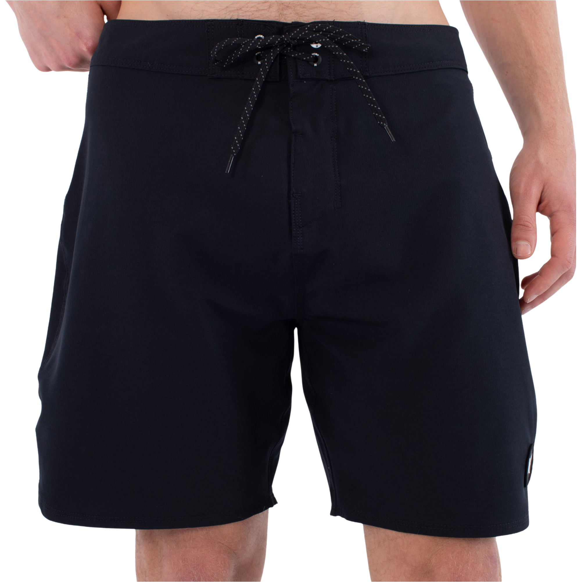 2026 Hurley Hombres Phantom O&O Solid 18' Boardshorts MBEU00001 - Black
